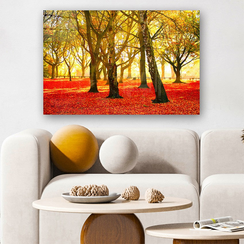 Quadro Decorativo em Vidro Temperado Multicolor 70x100cm - Arte Moderna para Parede