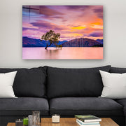 Quadro Decorativo em Vidro Temperado Multicolor 70x100cm - Arte Moderna para Parede