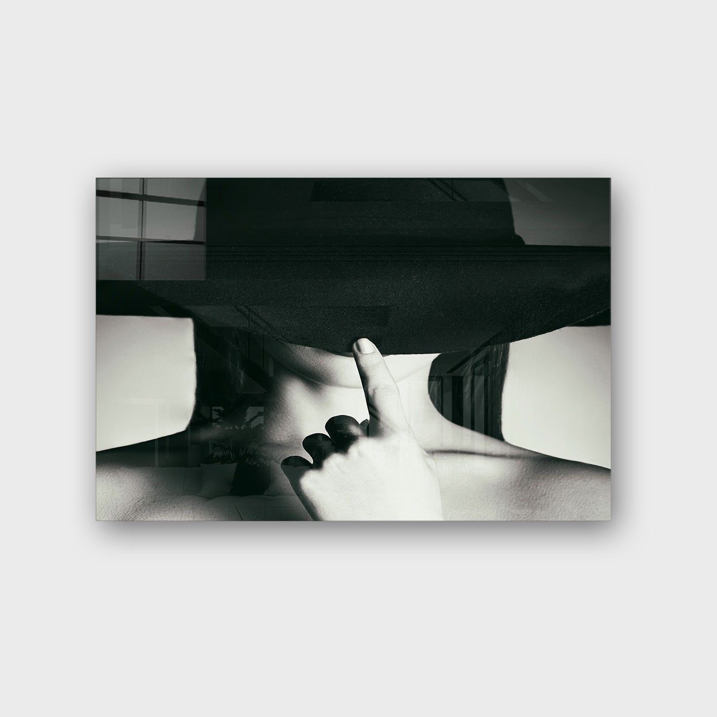 Quadro Decorativo em Vidro Temperado Multicolor 40x60cm - Arte Moderna para Parede