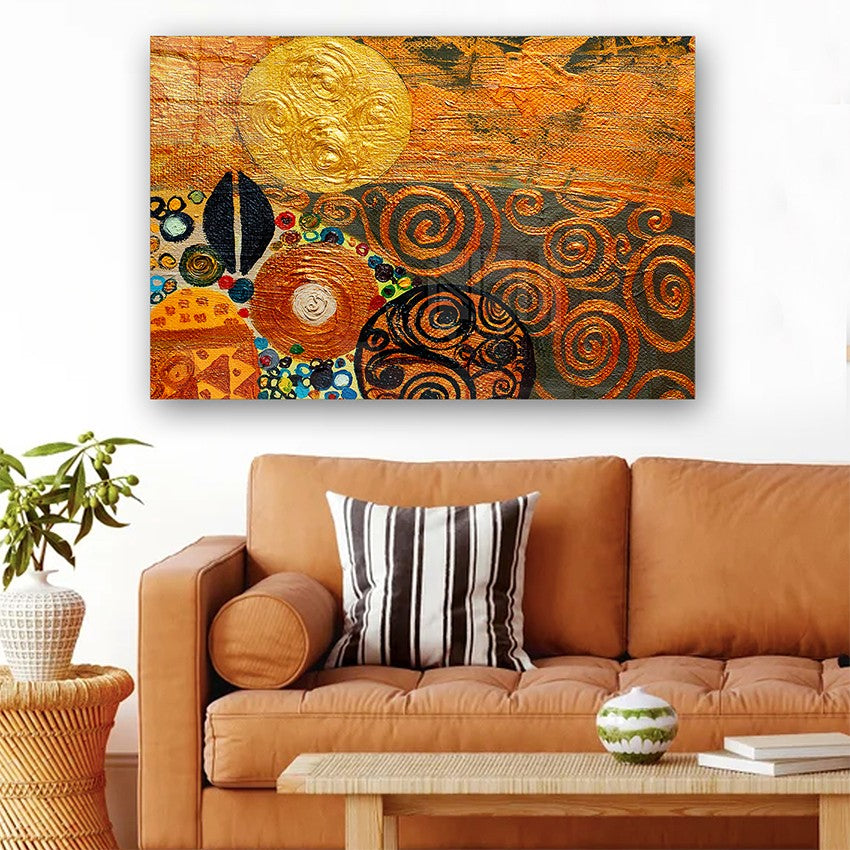 Quadro Decorativo em Vidro Temperado Multicolor 70x100cm - Arte Moderna para Parede