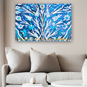 Quadro Decorativo em Vidro Temperado Multicolor 40x60cm - Arte Moderna para Parede