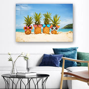 Quadro Decorativo em Vidro Temperado Multicolor 40x60cm - Arte Moderna para Parede