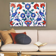 Quadro Decorativo em Vidro Temperado Multicolor 70x100cm - Arte Moderna para Parede