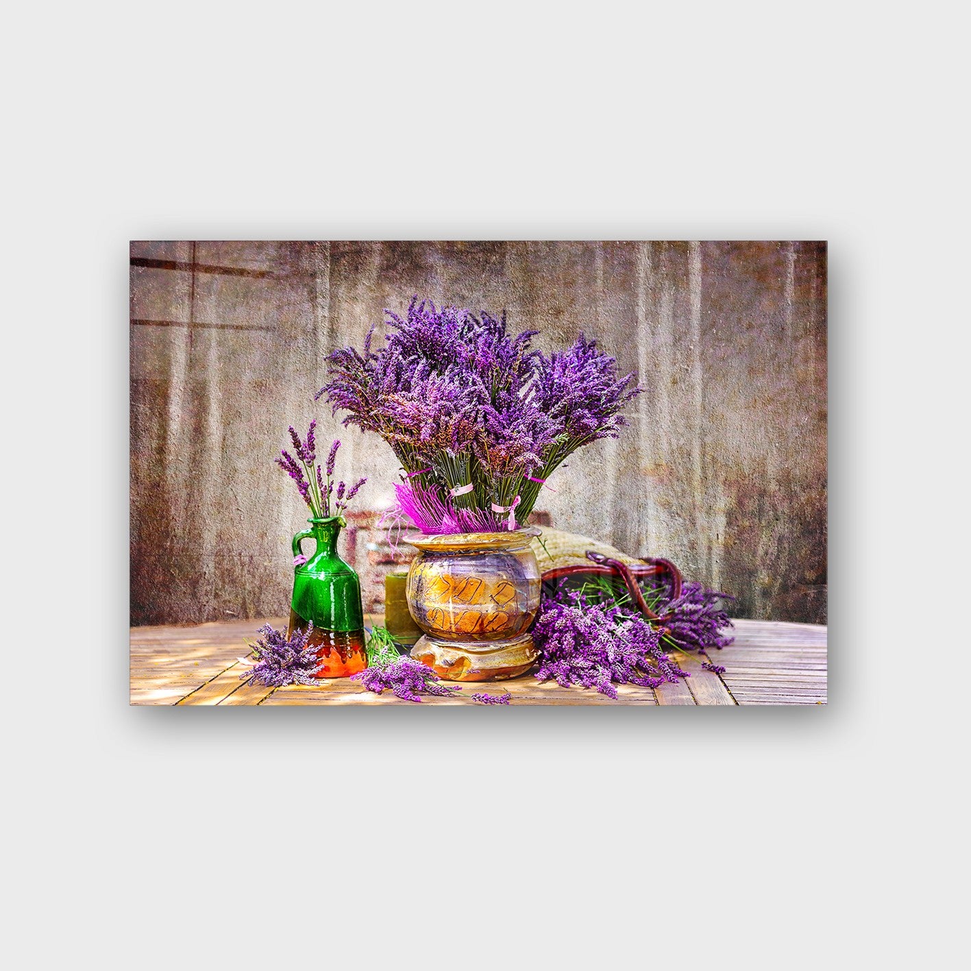 Quadro Decorativo em Vidro Temperado Multicolor 70x100cm - Arte Moderna para Parede