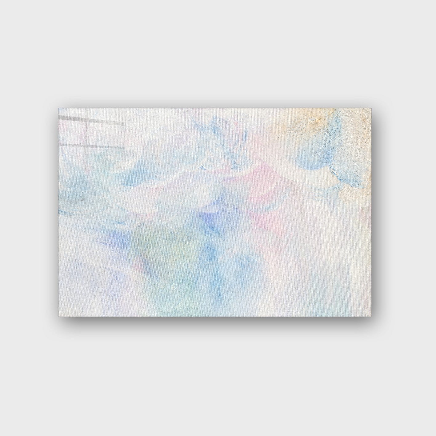 Quadro Decorativo em Vidro Temperado Multicolor 50x70cm - Arte Moderna para Parede