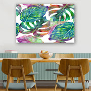 Quadro Decorativo em Vidro Temperado Multicolor 50x70cm - Arte Moderna para Parede