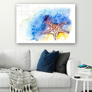 Quadro Decorativo em Vidro Temperado Multicolor 40x60cm - Arte Moderna para Parede