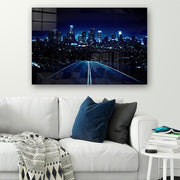 Quadro Decorativo em Vidro Temperado Multicolor 50x70cm - Arte Moderna para Parede