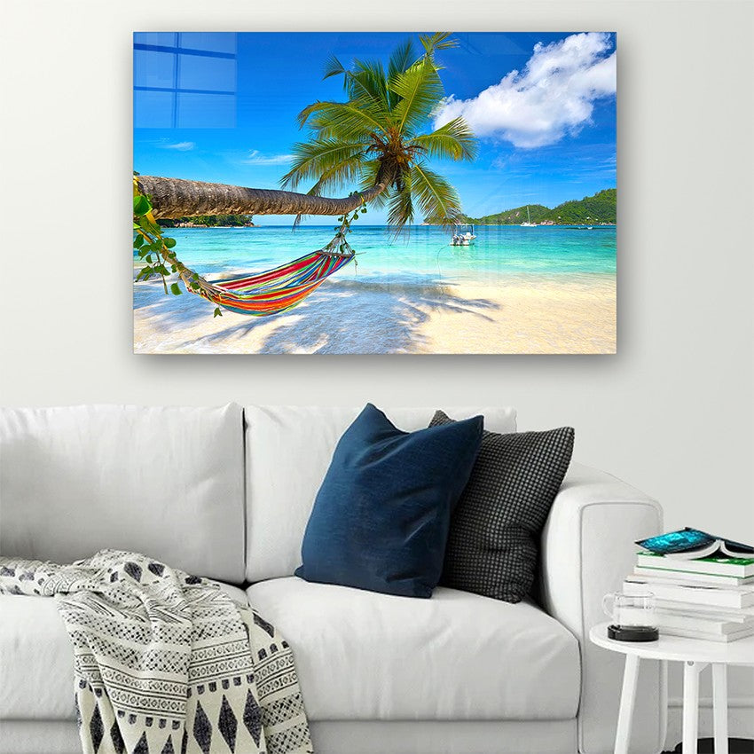 Quadro Decorativo em Vidro Temperado Multicolor 70x100cm - Arte Moderna para Parede