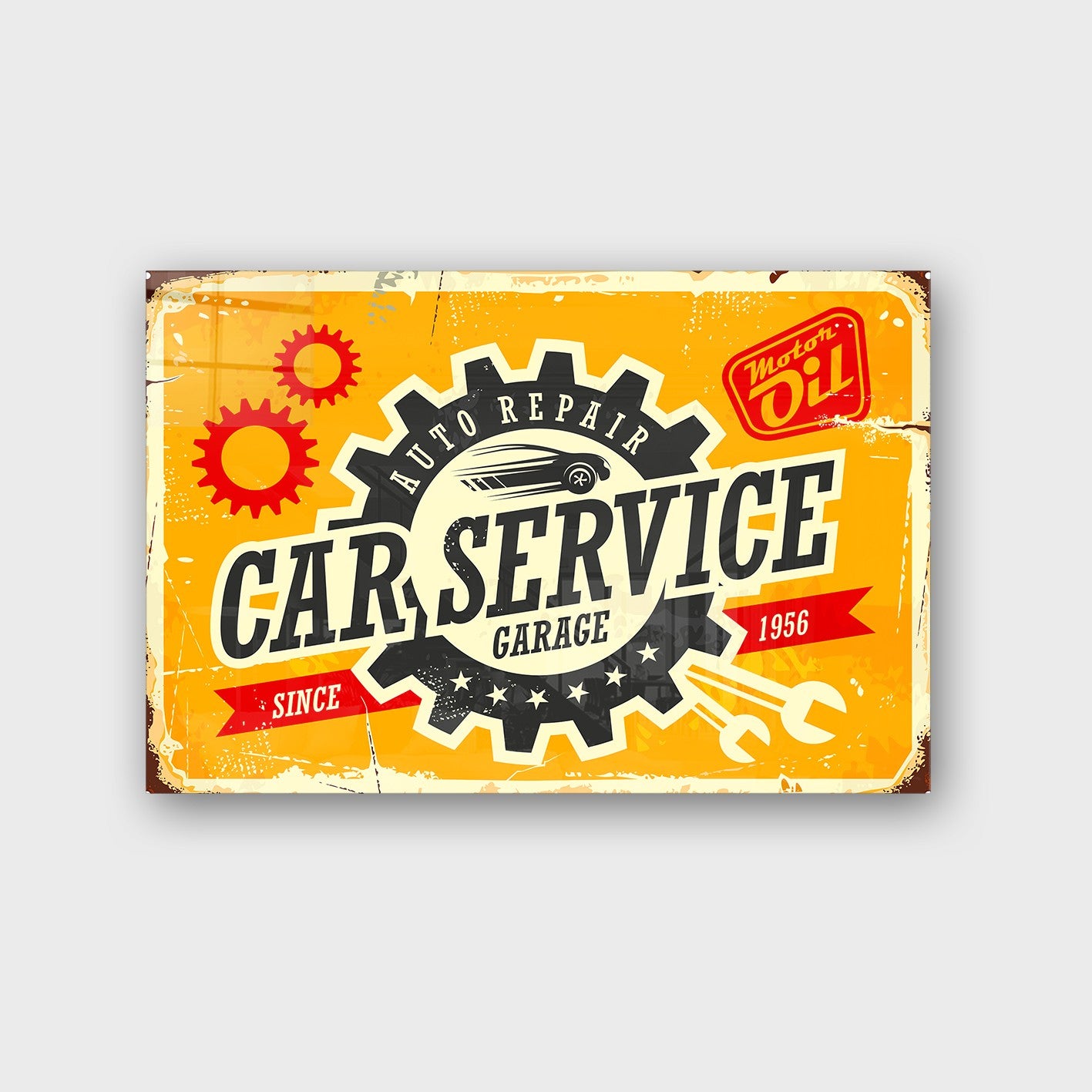 Quadro Decorativo em Vidro Temperado Multicolor 50x70cm - Arte Moderna para Parede