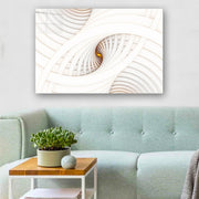 Quadro Decorativo em Vidro Temperado Multicolor 50x70cm - Arte Moderna para Parede