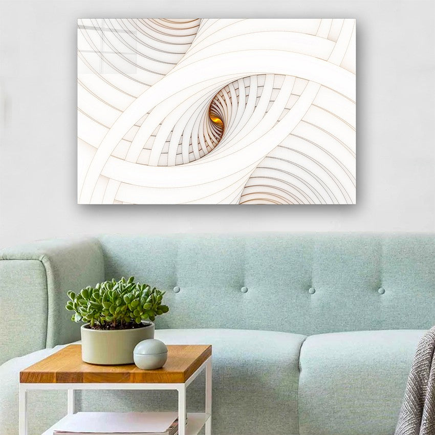 Quadro Decorativo em Vidro Temperado Multicolor 70x100cm - Arte Moderna para Parede