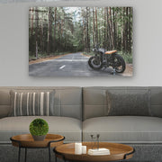 Quadro Decorativo em Vidro Temperado Multicolor 70x100cm - Arte Moderna para Parede