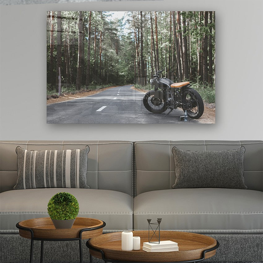 Quadro Decorativo em Vidro Temperado Multicolor 70x100cm - Arte Moderna para Parede