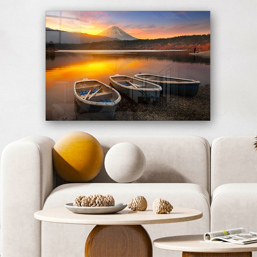 Quadro Decorativo em Vidro Temperado Multicolor 70x100cm - Arte Moderna para Parede