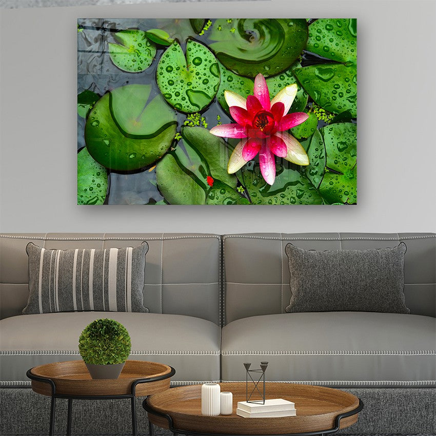 Quadro Decorativo em Vidro Temperado Multicolor 40x60cm - Arte Moderna para Parede