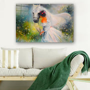 Quadro Decorativo em Vidro Temperado Multicolor 50x70cm - Arte Moderna para Parede