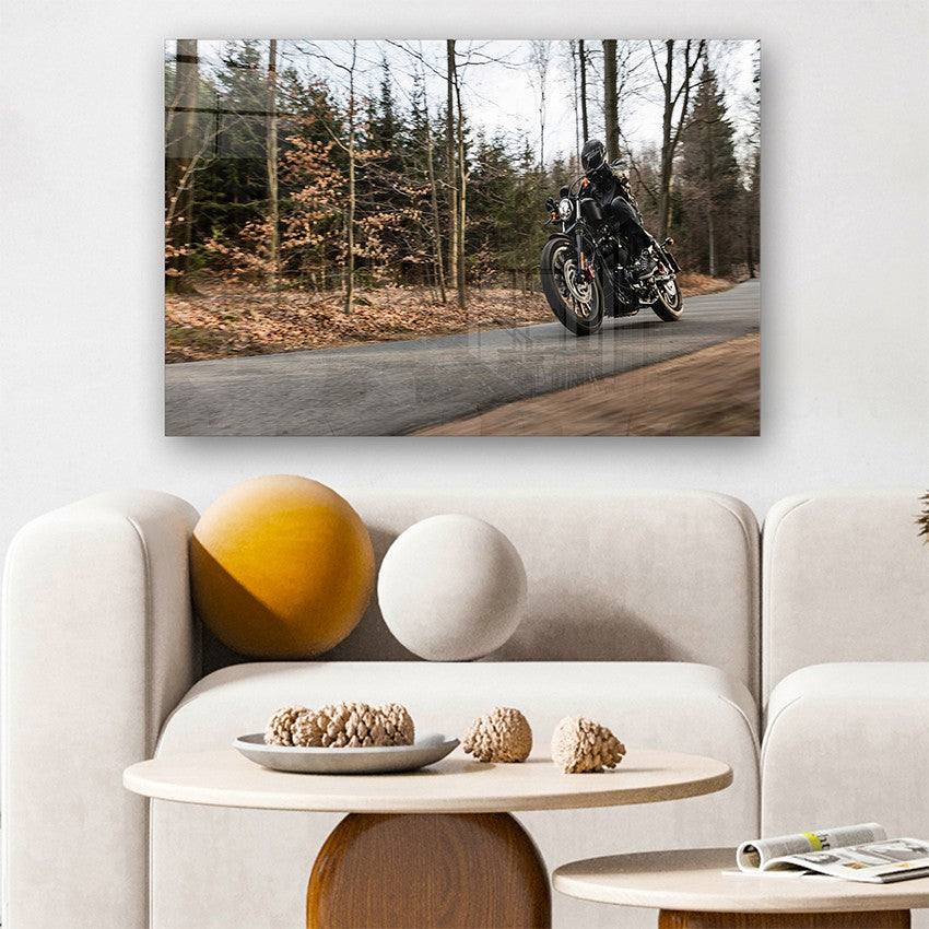 Quadro Decorativo em Vidro Temperado Multicolor 70x100cm - Arte Moderna para Parede