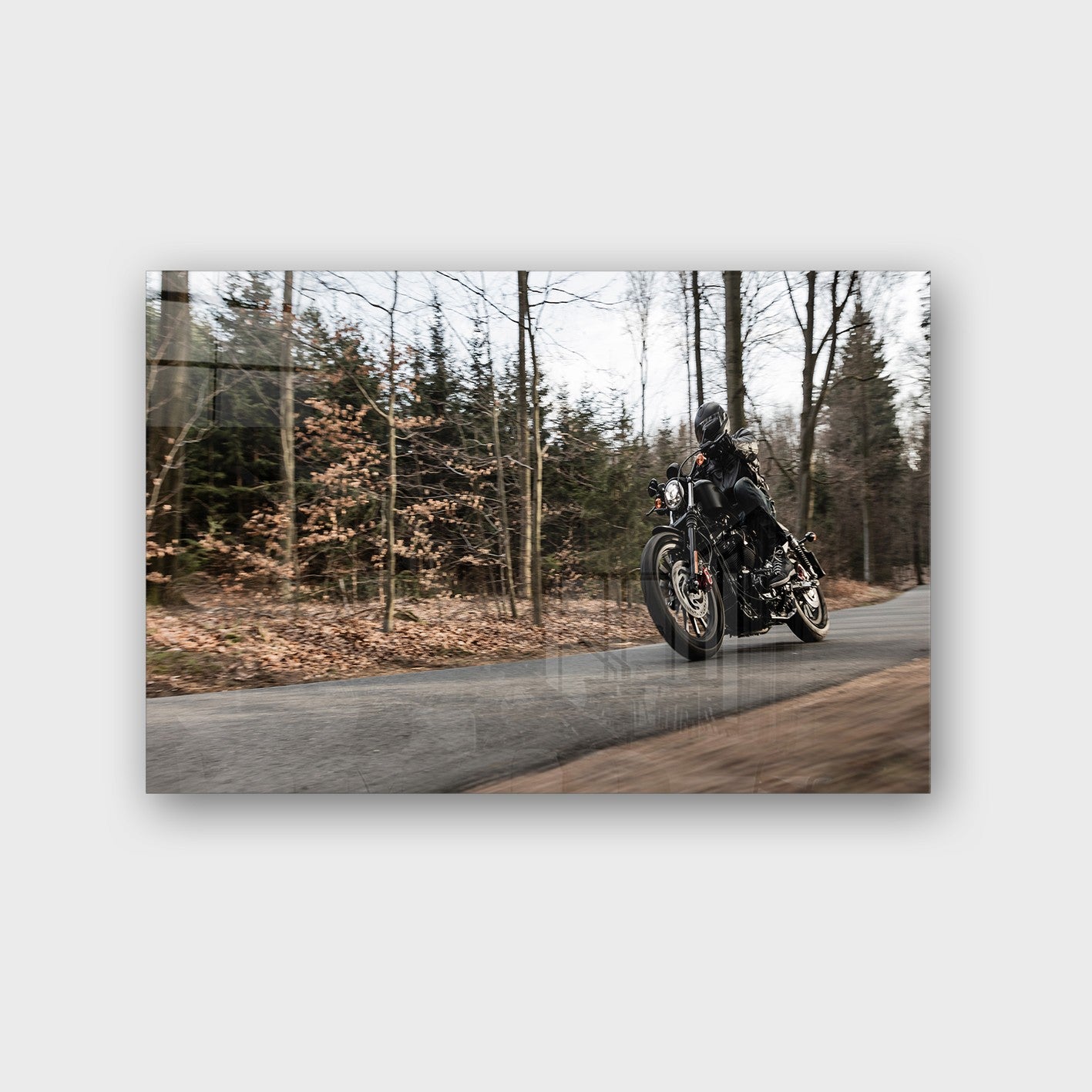 Quadro Decorativo em Vidro Temperado Multicolor 70x100cm - Arte Moderna para Parede