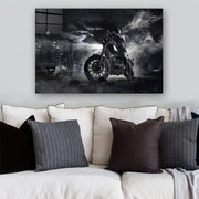 Quadro Decorativo em Vidro Temperado Multicolor 40x60cm - Arte Moderna para Parede