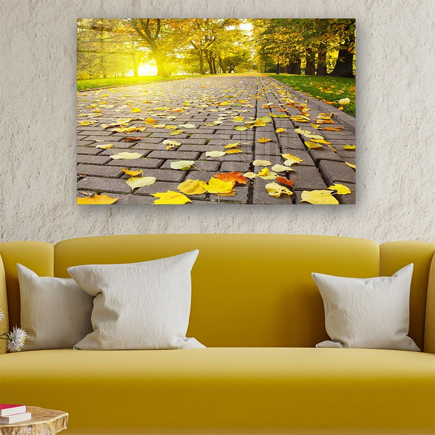 Quadro Decorativo em Vidro Temperado Multicolor 70x100cm - Arte Moderna para Parede