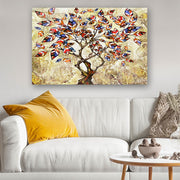 Quadro Decorativo em Vidro Temperado Multicolor 40x60cm - Arte Moderna para Parede