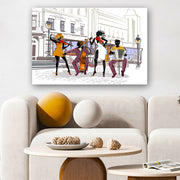 Quadro Decorativo em Vidro Temperado Multicolor 40x60cm - Arte Moderna para Parede