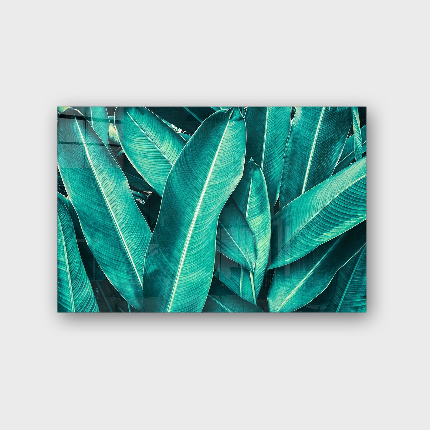 Quadro Decorativo em Vidro Temperado Multicolor 40x60cm - Arte Moderna para Parede