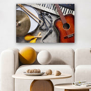 Quadro Decorativo em Vidro Temperado Multicolor 70x100cm - Arte Moderna para Parede