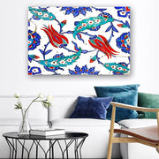 Quadro Decorativo em Vidro Temperado Multicolor 40x60cm - Arte Moderna para Parede