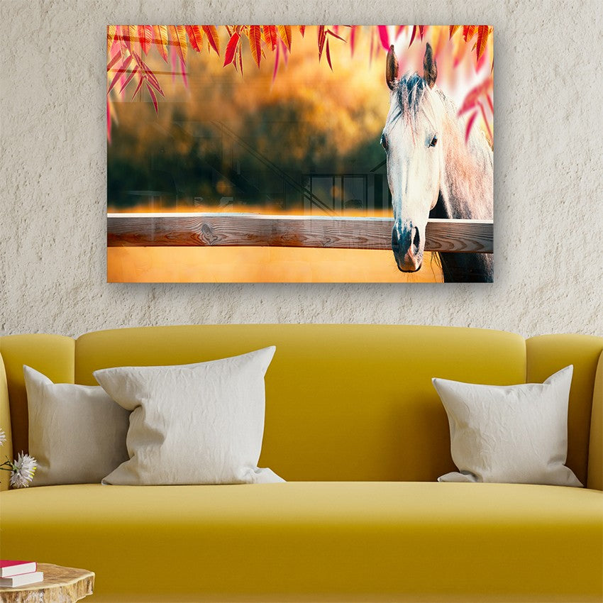 Quadro Decorativo em Vidro Temperado Multicolor 70x100cm - Arte Moderna para Parede