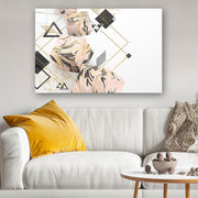 Quadro Decorativo em Vidro Temperado Multicolor 40x60cm - Arte Moderna para Parede