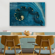 Quadro Decorativo em Vidro Temperado Multicolor 40x60cm - Arte Moderna para Parede