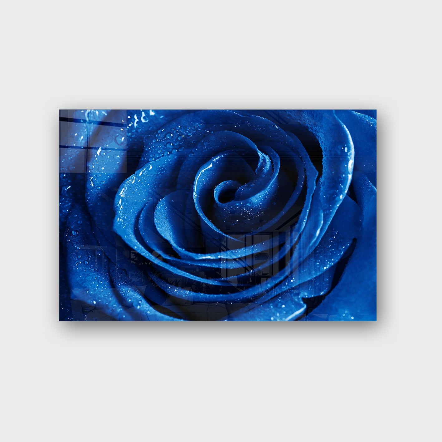 Quadro Decorativo em Vidro Temperado Multicolor 50x70cm - Arte Moderna para Parede