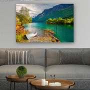 Quadro Decorativo em Vidro Temperado Multicolor 70x100cm - Arte Moderna para Parede