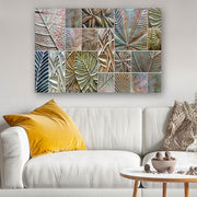 Quadro Decorativo em Vidro Temperado Multicolor 50x70cm - Arte Moderna para Parede