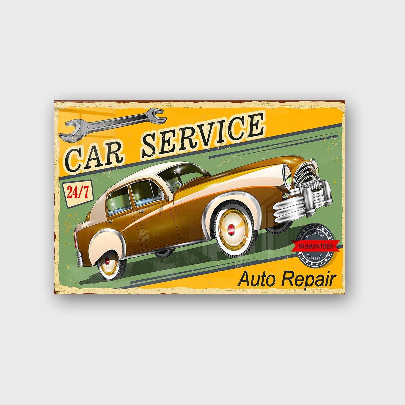 Quadro Decorativo em Vidro Temperado Multicolor 40x60cm - Arte Moderna para Parede