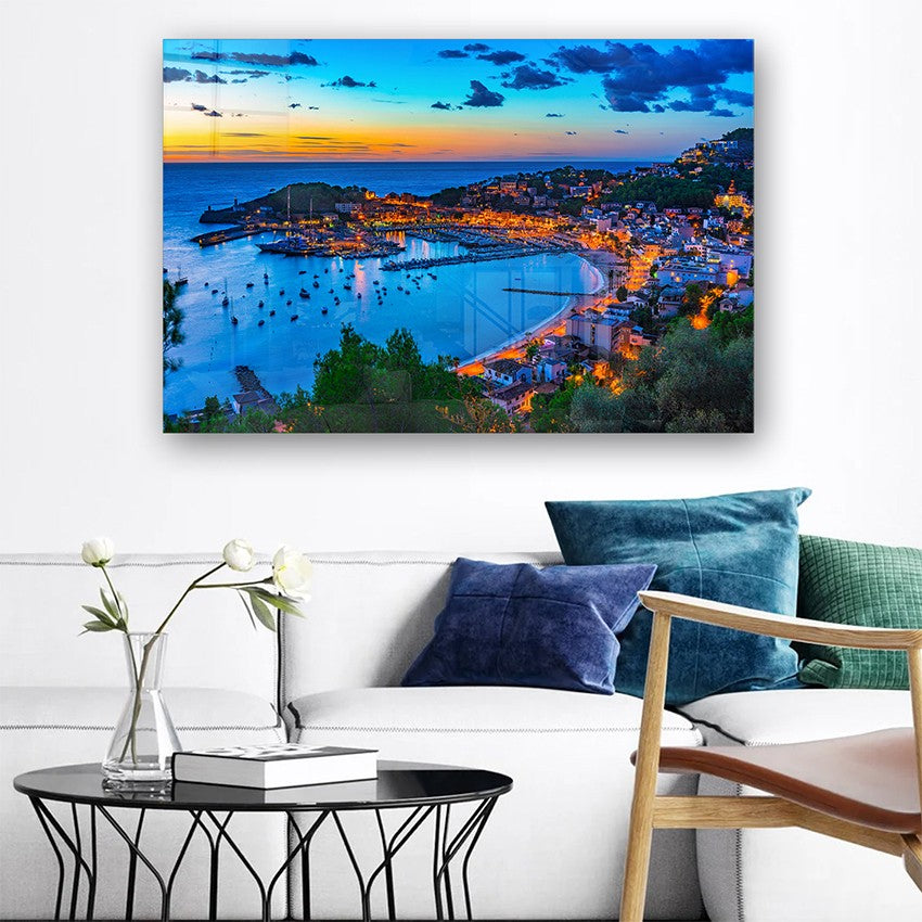 Quadro Decorativo em Vidro Temperado Multicolor 70x100cm - Arte Moderna para Parede