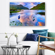 Quadro Decorativo em Vidro Temperado Multicolor 70x100cm - Arte Moderna para Parede