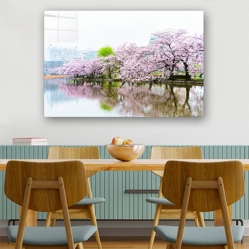 Quadro Decorativo em Vidro Temperado Multicolor 40x60cm - Arte Moderna para Parede