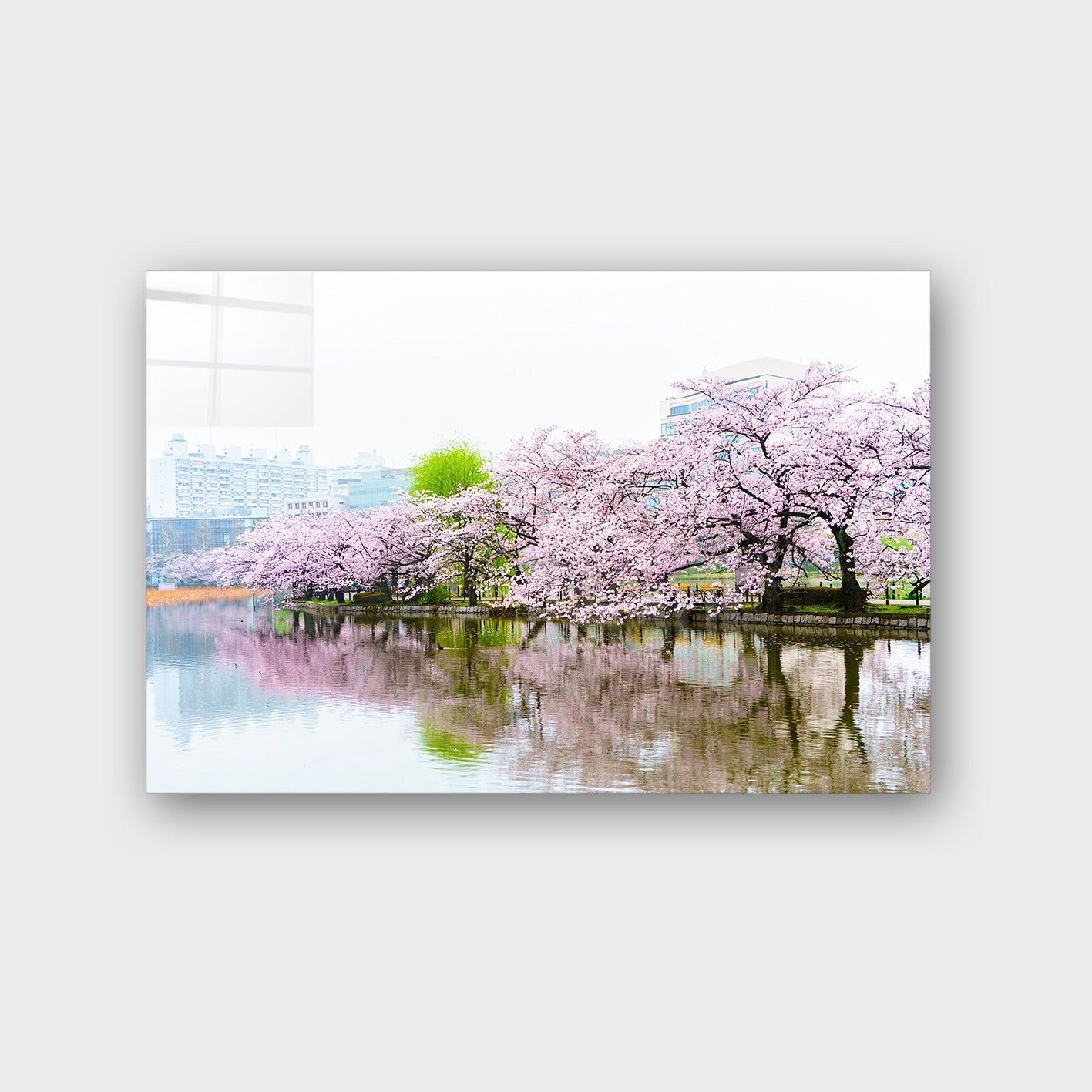 Quadro Decorativo em Vidro Temperado Multicolor 70x100cm - Arte Moderna para Parede