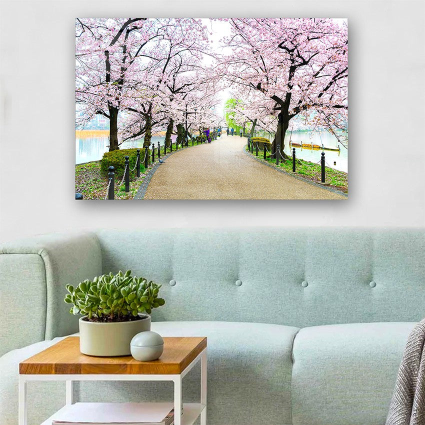 Quadro Decorativo em Vidro Temperado Multicolor 40x60cm - Arte Moderna para Parede