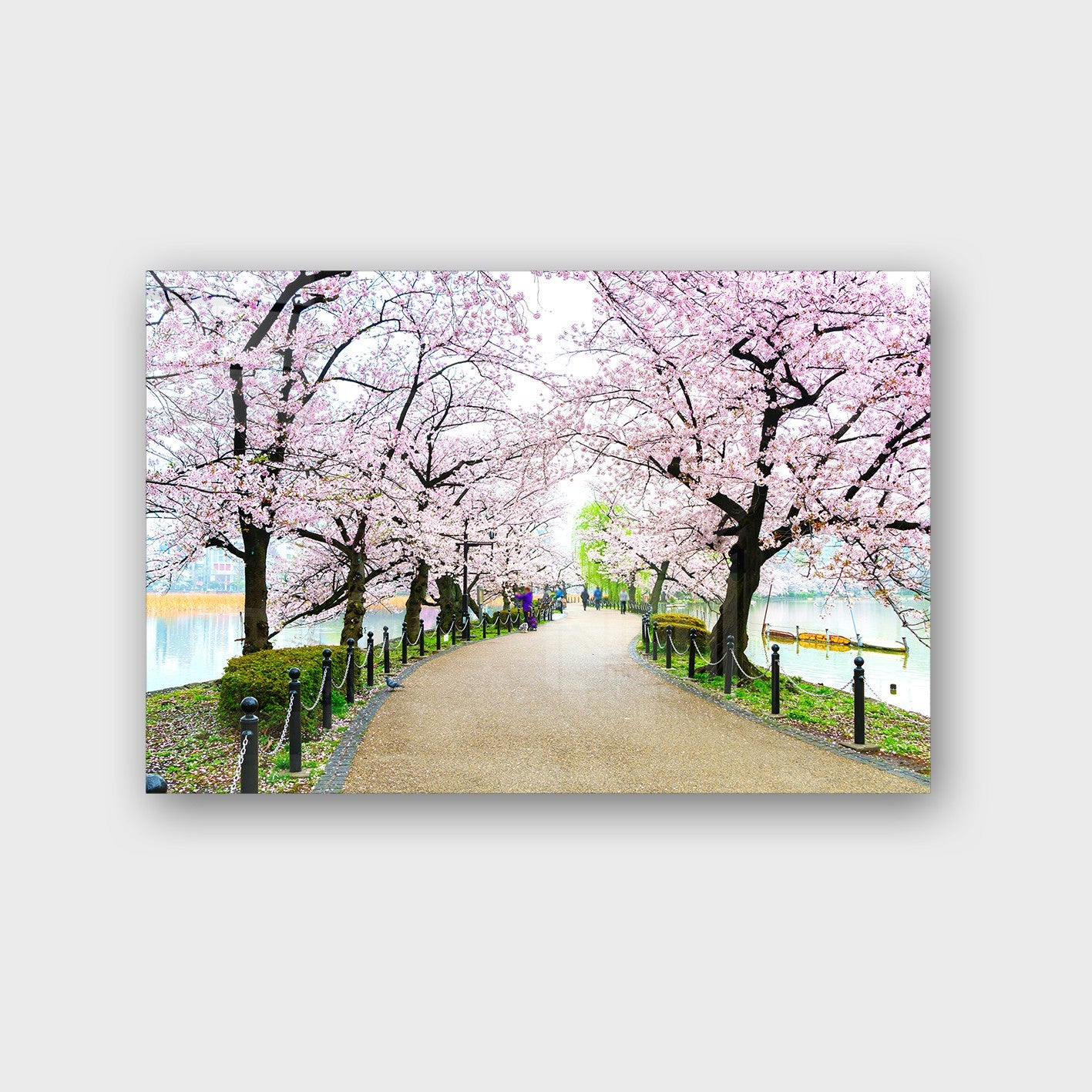 Quadro Decorativo em Vidro Temperado Multicolor 50x70cm - Arte Moderna para Parede