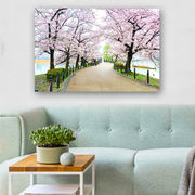 Quadro Decorativo em Vidro Temperado Multicolor 70x100cm - Arte Moderna para Parede