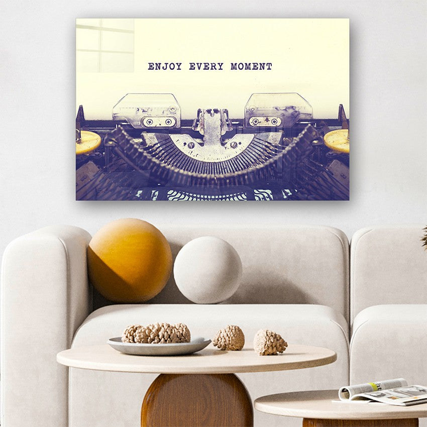 Quadro Decorativo em Vidro Temperado Multicolor 40x60cm - Arte Moderna para Parede