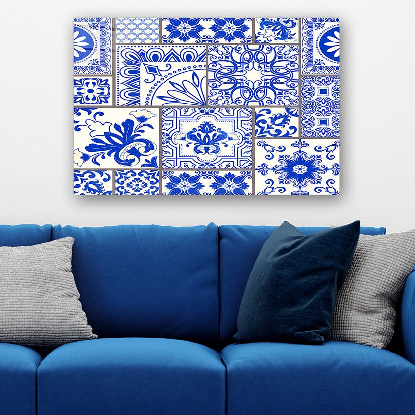 Quadro Decorativo em Vidro Temperado Multicolor 70x100cm - Arte Moderna para Parede