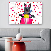 Quadro Decorativo em Vidro Temperado Multicolor 50x70cm - Arte Moderna para Parede