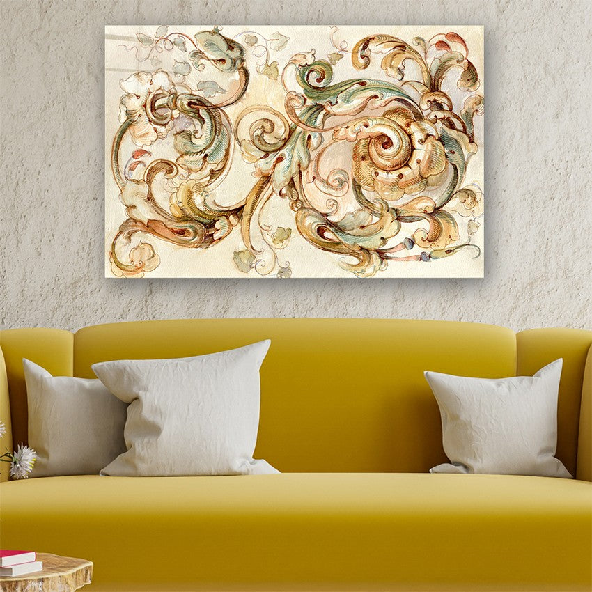 Quadro Decorativo em Vidro Temperado Multicolor 50x70cm - Arte Moderna para Parede