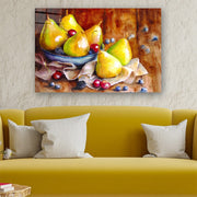 Quadro Decorativo em Vidro Temperado Multicolor 40x60cm - Arte Moderna para Parede