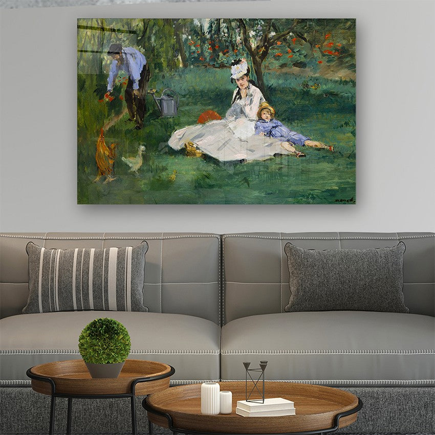 Quadro Decorativo em Vidro Temperado Multicolor 70x100cm - Arte Moderna para Parede